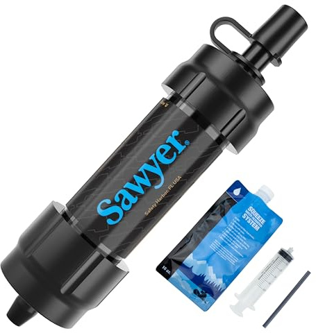 Sawyer Products SP105 Mini Water Filtration System, Single, Black