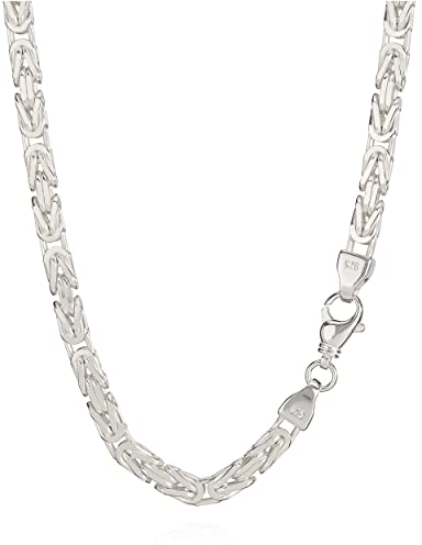 NKlaus 65cm Königskette 925 Silber elegante Halskette besondere Breite: 8,0mm Collier 230g schwer 3489