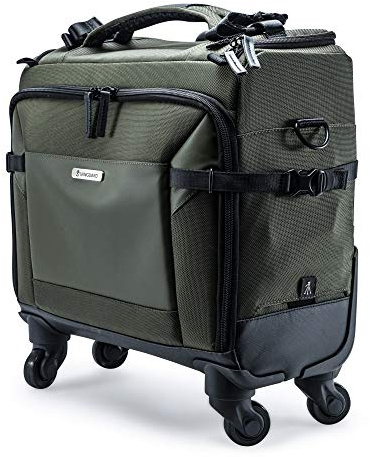 VANGUARD VEO Select 42T Rollkoffer/Trolley-Tasche für Pro DSLR/spiegellose Kameras, Grün
