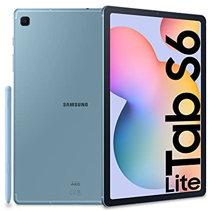 Samsung Galaxy Tab S6 Lite + S Pen, tableta, pantalla de 10,4 pulgadas, 64 GB, RAM 4 GB, LTE, azul (Angora Blue) [versión italiana] (reacondicionado)