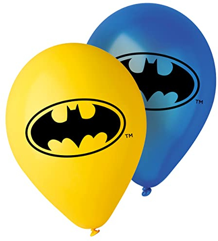 Batman-ballonger med tryck i latex, 10 st