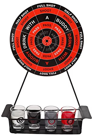 Magnetisches Dartspiel, Roulette-Trinkspiel aus Eisen und Glas, Dart-Set, Weintischspiele f¨¹r Unterhaltungsst?tten, Bars, NachtclubsDarts and Darts disks.Darts und Dartscheiben