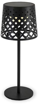 newgarden - GRETITA Table Lámpara de Mesa Portátil Sin Cables con Carga Solar y Batería Recargable por USB. Decoración Resistente para Interior y Exterior