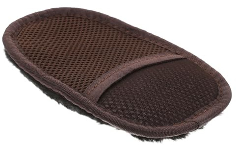 TOGEVAL Paño para Lustrar Zapatos Pequeño Negro, Tela Afelpada Multifuncional, Limpieza y Pulido para Cuero y Automóviles, Accesorio Compacto para Cuidado Detallado