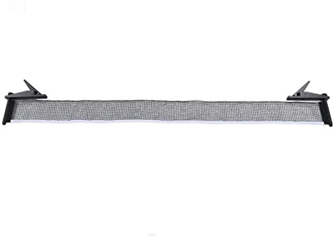 Tischtennisnetz mit Klammern, Tischtennis-Tischnetz, Tischtennisnetz mit Halterung, 67,7 Zoll, Tragbares, Professionelles Standard-Tischtennisnetz-Rack-Set für Drinnen und Draußen