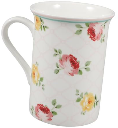 Garneck Porzellan-tasse Für Kaffee Tee Und Milch Großes Fassungsvermögen Vielseitig Einsetzbar Für Und Bürouse Langlebiges Keramik-design Mit Glatter Oberfläche