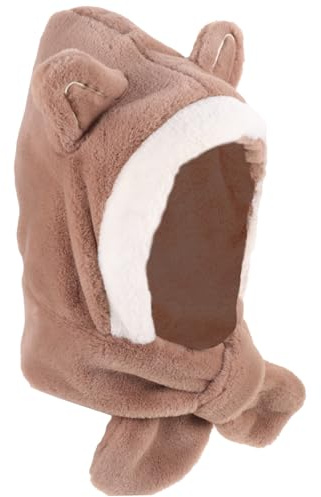 GAROZATION Kapuzenschal Mit Katzenohren Damen Bequemer Schal Warmer Halswärmer Für Mädchen Aus Strapazierfähigem Material Für Sicheren Gebrauch Zum Reiten Ausgehen Einkaufen