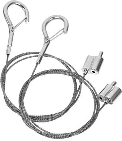 SHINEOFI 2pcs Adjustable Thread Locks for Picture Frames Heavy Duty Hanging Wire for Wall Art