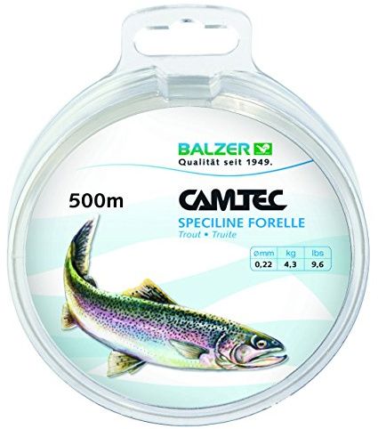 CAMTEC SPEZILINE Forelle Zielfischschnur 0,22mm 500m