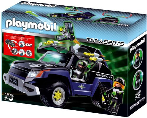 PLAYMOBIL - Todo Terreno de gánsters, Set de Juego (4878)