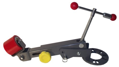 Mauk® KFZ Universal Radlauf Kotflügel Bördelgerät | Kotflügelverbreiterung Fender Roller mit Softrolle für Auto Tuning | Rollenbördelgerät mit Lochkreis von 95-120 mm