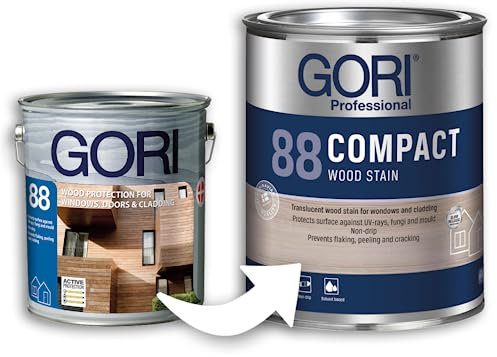 Gori 88 COMPACT-9900 INCOLORE 0,75 l - Finitura trasparente per tutti i legni esterni