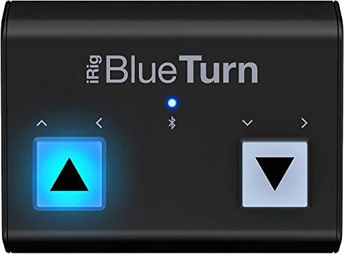 IK Multimedia iRig BlueTurn, Schwarz/Weiß