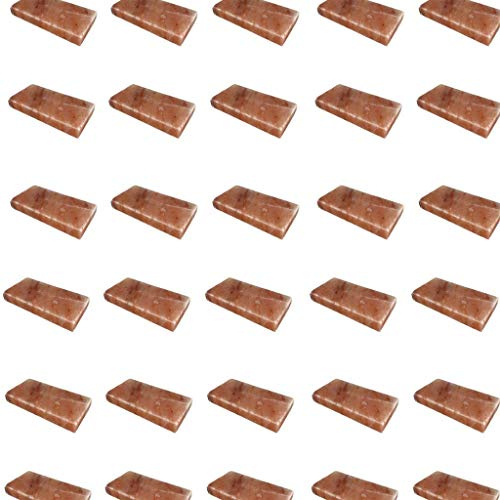 SudoreWell® Salzfliese 20 x 10 x 2,5 cm aus der Salt Range Pakistan (30 Stück)