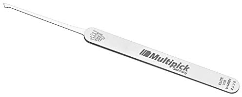 Multipick ELITE Profi Lockpicking Dietrich Kleiner Diamant (V08) 0,4 mm Slim - Made in Germany - Lockpick für professionellen Gebrauch bei Schlüsseldienst und Behörden