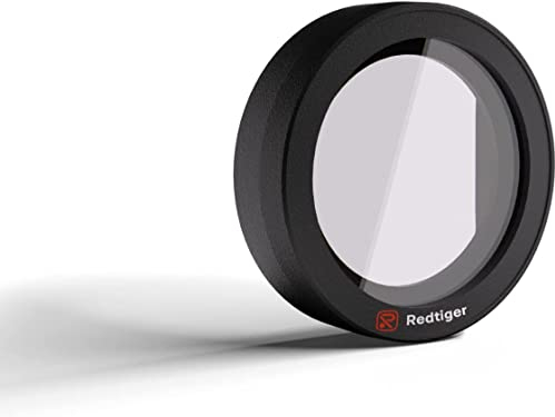 REDTIGER F7N Circular Polarizer, CPL for Dashboard Cameras, Lens Protector and Effects Filter for F7N
