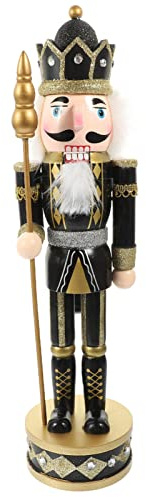 Gatuida Nussknacker Weihnachtsdeko Goldene Figur Für Festliche Stimmung Als Für Weihnachten Hochzeiten Und Feiern Perfekter Tisch Und Baumschmuck