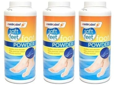 PEBBLE HUG Foot Powder, Odour Eliminator Talc for Heels, Soothes Refreshes Eliminates Odour Soft Feet, Stinky Feet Freshener Talc, Odour Remover (Pack of 3)