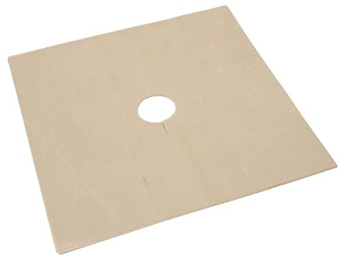 Uonlytech Herdplatten-schutzfolien 4er-pack Ofeneinlagen Gasherd-schutz Nicht Reinigungsfähig Beige
