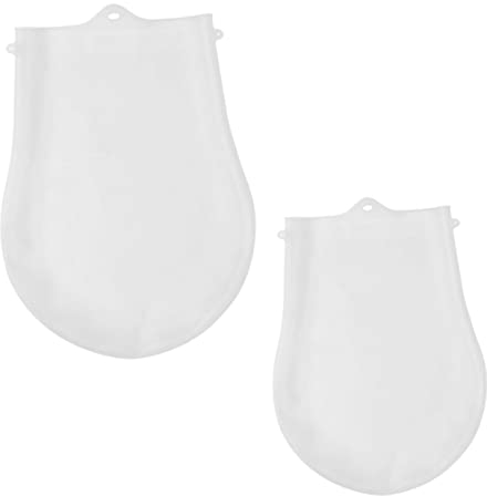 ABOOFAN Sacchetto Per Impastare in Silicone 2 Pezzi, Sacchetti Per Mescolare Antiaderenti, Utensili Da Cucina Per Preparazione e Conservazione Alimenti, Uso Sicuro Per Cucina Domestica e Marinatura