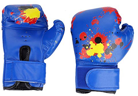 Yctze Training Punch Mitts Boxhandschuhe für Babys, Mädchen und Jungen, Geeignet für Im Alter von 0–6 Monaten und 1–2 Jahren – Blau (Blue)