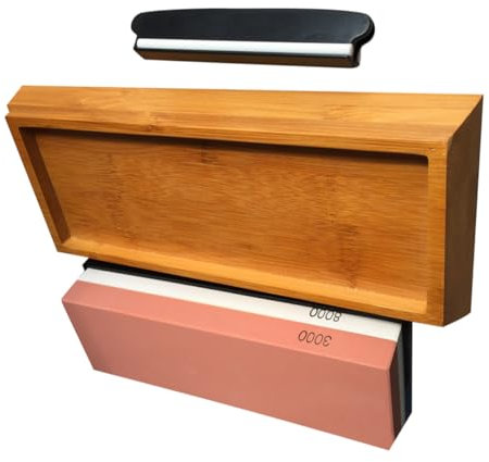 Angoily Sharpening Stones Set 1 Set Sharpener Grinding Stone for Kitchen Home Restaurant