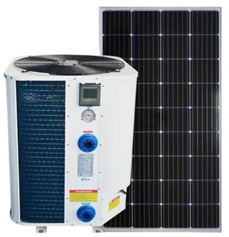Solar ACDC Inverter On Grid Off Grid Electric Swimming Pool Water Heater Chiller (78K BTU Heating (42K BTU Cooling))
