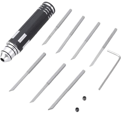 ROYJJ High Precisions Scriber Tool Set Model Scriber Tool Set Ergonomic Model Scriber Simple To Operate For Model Making Miniature Scene Building