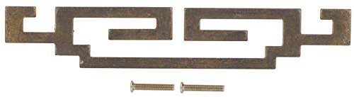 Schrankgriff aus antikem Messing, Schubladengriff im Retro-Stil, chinesische Vintage-Möbelbeschläge mit Schrauben, langlebiger Verschleiß – für Schuhschrank, Kleiderschrank, (Mittlerer Griff)