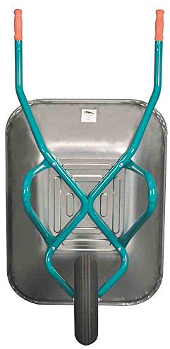 Mefro 11140 Schubkarre Bully 140 Liter mit doppeltem Boden