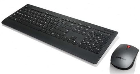 Lenovo 4X30H56822 - Teclado RF inalámbrico, Color Negro