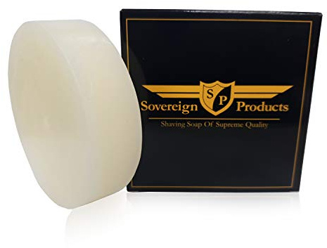 Sovereign Products Shaving Soap, Luxury Shave Experience, 125g
