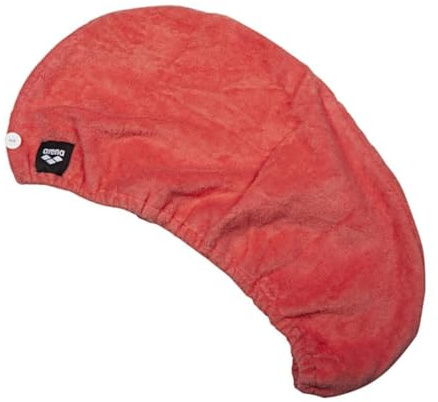 Arena Turbante Hair Drying Turban Handtuch, Unisex Erwachsene Einheitsgröße Blassrosa