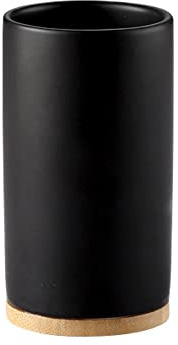 OnePine 400ml Zahnputzbecher Keramik, Badezimmer Zahnbürstenhalter für Zahnbürste und Zahnpasta