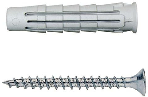 FRIULSIDER 8 TASSELLI UNIVERSALI IN NYLON 8X60 e43; 8 VITI 5X70 60071B08060F2