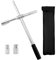 QWORK® Chiave a croce telescopica per ruote auto – Acciaio cromato al vanadio - 17/19mm 21/23mm - Estendersi fino a 60 cm