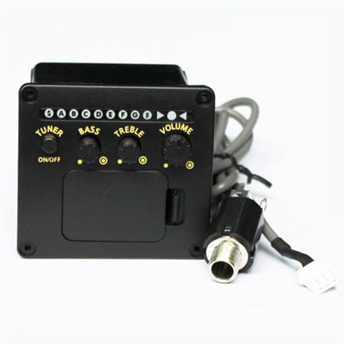 Tonabnehmer Akustik EQ Balanced Pickup Instrument Zubehör Geeignet Für Folk Und Konzertgitarren(3/4)