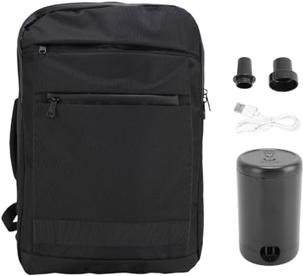Oreilet Zackpack Zaino per Trasporto in Espansione VACPACK con Compressione del Vuoto, Sacchetti per Aspirapolvere Viaggio Resistenti Ad Acqua per Viaggi e Affari Brevi e