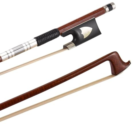 Violin Bow Violin Bows Full Size 4 4 Wood Pole Carbon Fiber Core Hybrid Skin Lightweight