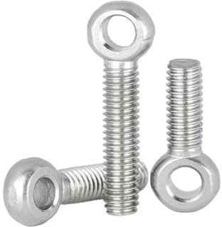 OZXZH Bullone di Collegamento ad Anello in Acciaio Inossidabile M5-M24 304, Vite a Occhio Pesce, a Foro Scorrevole, articolata, a Nodo(130mm,M16(1Pc))