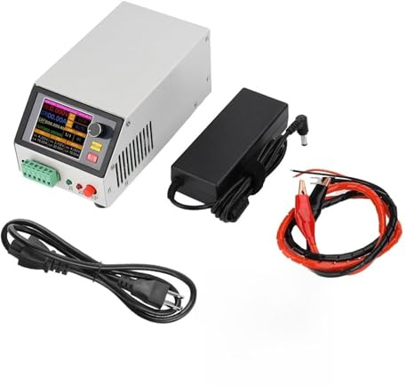 BJdfgE BT1CHN-18V-1020 Probador de Capacidad batería for Carga y Descarga, comprobador electrónico, Interruptor Potencia, Cargador(U/S)