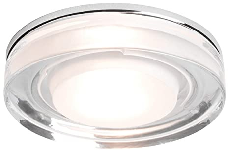 Astro Vancouver Round Bathroom Downlight - IP65 Rated - (Polished Chrome), GU10 LED Lamp, Designed in Britain - 1229003 - 3 Years Guarantee