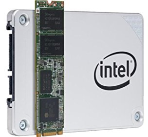 Intel Disco rigido SSD da 3,1 serie Pro 5400s, 240 GB, M.2 80 mm SATA 6Gb/s, 16 nm, TLC SSDSCKKF240H6X1, argento