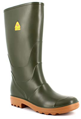 Nora Country, Unisex-Arbetsstövlar för Vuxna, Grön, 47