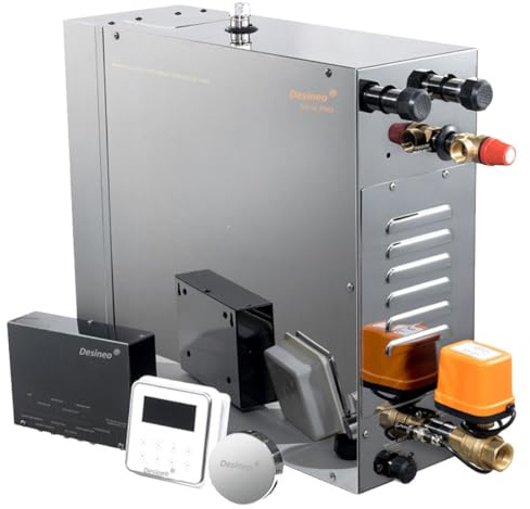 Desineo Generatore di Vapore per Hammam 6Kw Professional Serie prenium Automatico svuotamento Automatico Tutte Le opzioni