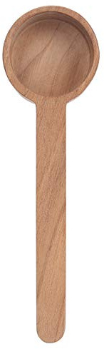 Nikou Kaffeelöffel Holz Messlöffel Größe Optionaler Küchensuppenlöffel(Long handle 10g)
