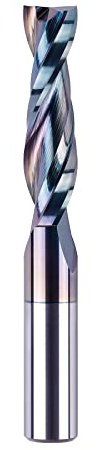 SpeTool Spiral Upcut Router Bit 1/5.1 cm Shank with Extra Long Life Coating, Carbide CNC Router Bits Schaftfräser für Holz Einsteckfräser Schnitzen Gravur