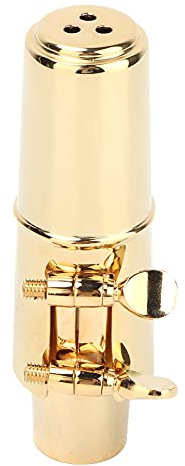 Bocchino per sax tenore in metallo, design delicato in ottone Bocchino per sax contralto Bb Bocchino per sassofono tenore in metallo per amanti del sassofono per professionisti del(7 respiri)