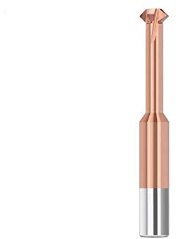 ALEYHA 90 Degree Front Back Deburrer Double Angular Chamfering Cutter Inner Chamfer,D5x20xD2.8xD6x50