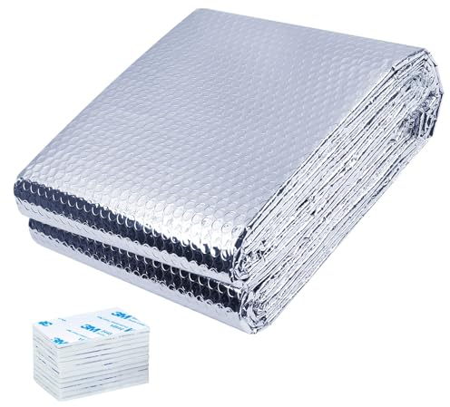 Pannello Isolante per Termosifoni,5m x 0,6 m 3mm Foglio Riflettore Radiatore isolamento dietro radiatori, pellicola a risparmio energetico per Termosifoni per sostenere le fatture invernali